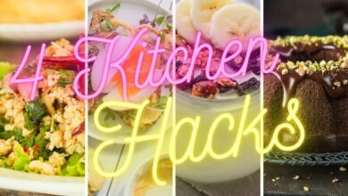 4 Kitchen Hacks που αξίζει να δοκιμάσεις